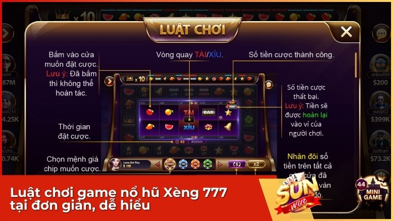 Game nổ hũ Xèng 777 Sunwin – Luật chơi & Bí quyết Nổ hũ Tiền tỷ 2 luat choi no hu - Game nổ hũ Xèng 777 Sunwin – Luật chơi & Bí quyết Nổ hũ Tiền tỷ