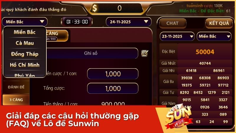Lô Đề Sunwin - Sân Chơi Lô Đề Online Uy Tín Tỷ Lệ 1 Ăn 99 6 Câu hỏi và giải đáp nhanh (FAQ) về Lô đề Sunwin