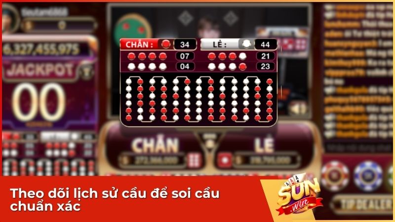 Sunwin Xóc Đĩa Livestream: Đỉnh Cao Live Casino Minh Bạch & Xanh Chín 2 Theo dõi lịch sử cầu để soi cầu chuẩn xác và dễ dàng