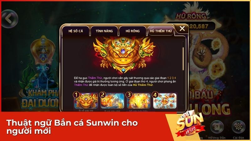 Bắn Cá Sunwin - Chinh Phục Đại Dương - Săn Thưởng Tiền Thật 5 Người chơi có thể tham khảo hướng dẫn ingame chi tiết khi chơi game "Sun Cá" - trò chơi bắn cá đổi thưởng hấp dẫn hàng đầu tại Sunwin