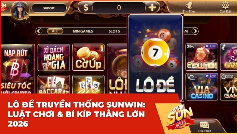 Hướng dẫn chơi lô đề truyền thống cực chuẩn, chắc thắng tại Sunwin